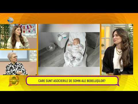 Follow us! - Ana Barbu, despre asocierile de somn ale bebelusilor!