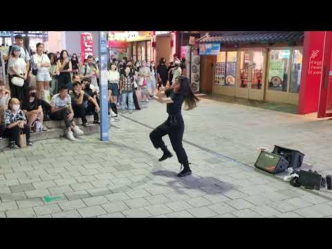 TUESDAY. YU KAGAWA. CUTE ATTRACTIVE PERFORMANCE. HONGDAE STREET.