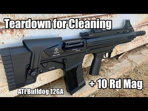 Teardown and Clean + New 10 Rd Magazine - ATI Bulldog 12GA Shotgun