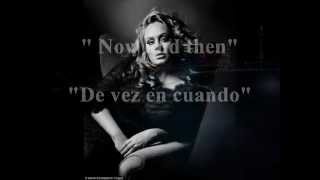 Adele - Now and then (Sub. Español/Inglés)