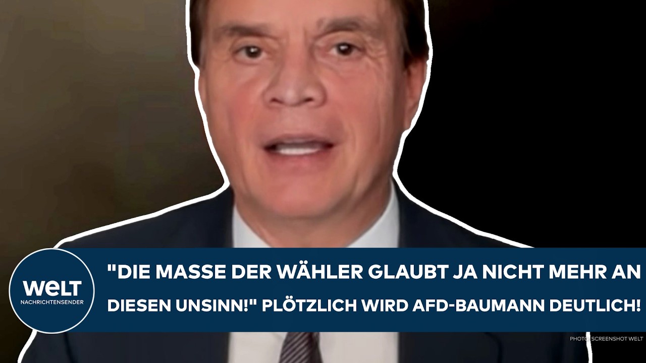 DEUTSCHLAND: "Die Wähler wollen eine andere Republik! Die wollen nicht auf Dauer links-grün!"