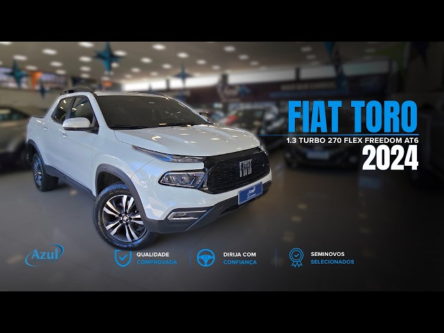 Vídeo FIAT TORO 1.3 TURBO 270 FLEX FREEDOM AT6