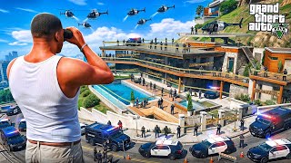 Franklin And Shinchan House Raided By Police In Gta 5  