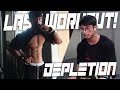 LAST PUSH WORKOUT SA JXTREME GYM | DEPLETION STAGE | 3 DAYS OUT