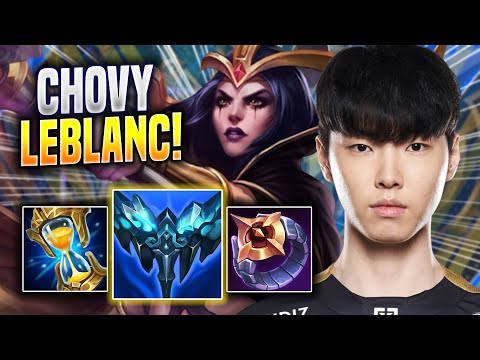 CHOVY IS SO CLEAN WITH LEBLANC! - GEN Chovy Plays Leblanc MID vs Yone! | Season 2023