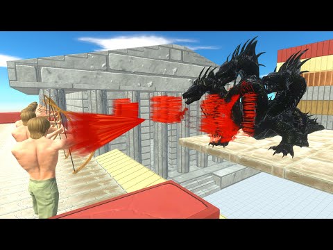 10x Archie The Archer vs NEW Black Hydra vs All Unit - Animal Revolt Battle Simulator