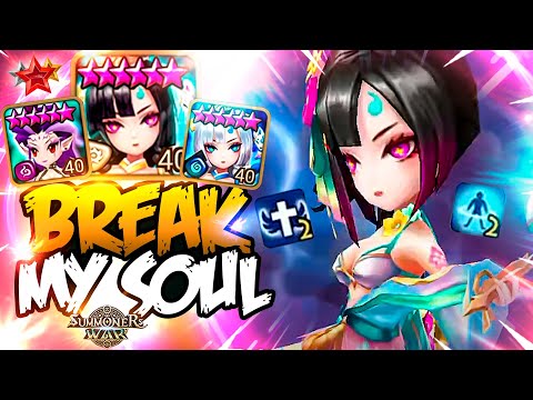 EPIC *REVIVE* TEAM DEMORALIZES Enemies in Summoners War G3 RTA