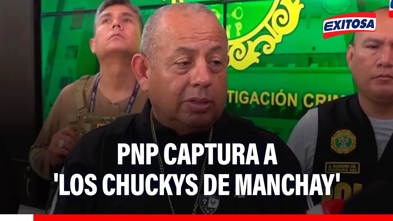 🔴🔵 Caen 'Los Chuckys de Manchay': Sujetos cuentan con antecedentes por extorsión