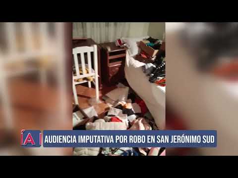 Audiencia por violento robo en San Jerónimo Sud