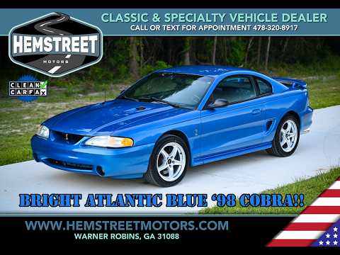 1998 Ford Mustang SVT Cobra (CC-2087396) for sale in Warner Robins, Georgia