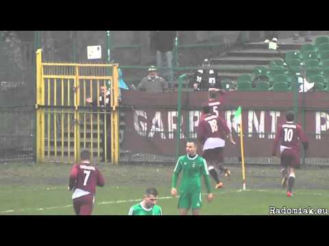 Radomiak Radom - Garbarnia Kraków 1:2 bramki z meczu [23/11/2013]