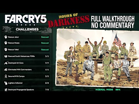 FAR CRY 5 HOURS OF DARKNESS Full Walkthrough 99% - No Commentary [PC Ultra Settings 1080P 60fps]