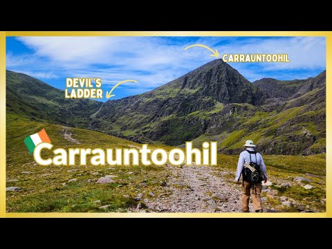 Carrauntoohil | Ireland's Highest Peak | Devil's Ladder & Zigzags | Drone footage from the peak