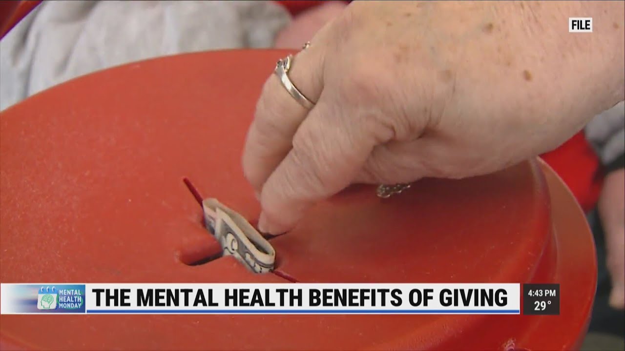 The mental health benefits of giving