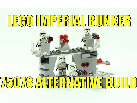LEGO STAR WARS 75078 ALTERNATIVE BUILD IMPERIAL BUNKER Video