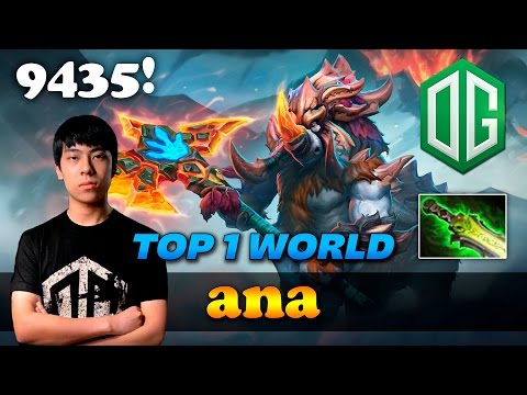 ana Magnus TOP 1 WORLD | 9435 MMR Dota 2