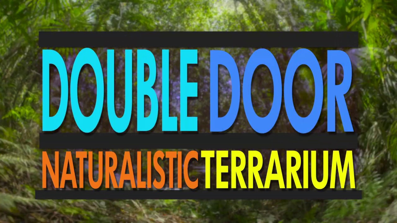 Zoo Med Double Door Naturalistic Terrarium