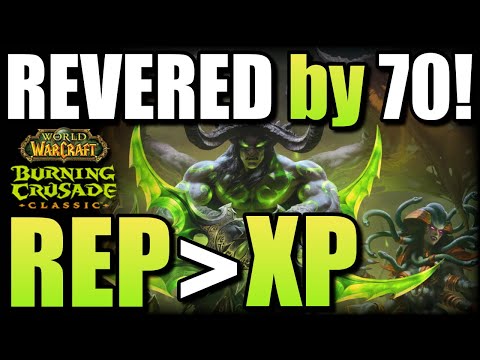 The Burning Crusade Classic WoW:  Leveling Guide for Launch Day or After! Revered by Level 70!