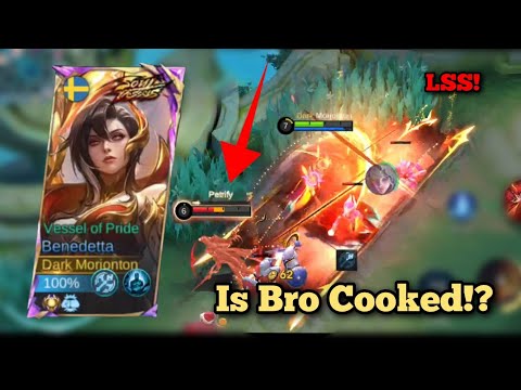 Benedetta vs Arlott‼️ Lazy Sunday Series Gameplay ‼️ Guide | Tips | #benedetta #mobilelegends 