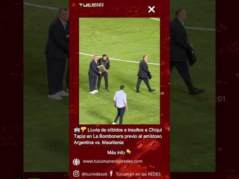 🏟️👎 Lluvia de silbidos e insultos a Chiqui Tapia en La Bombonera