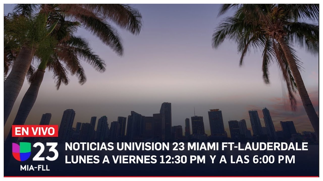 🔴 Noticias 23 a las 12:30 pm: El sur de Florida se prepara para el impacto del huracán Milton.