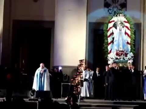 Saludo a la Virgen de Itatí al iniciar su fiesta