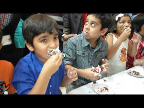 Cake Eating Competition Varnit & Chinar