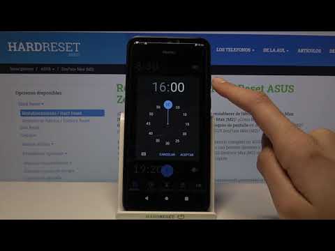 Cómo poner una alarma en ASUS ZenFone Max M2 - poner despertador