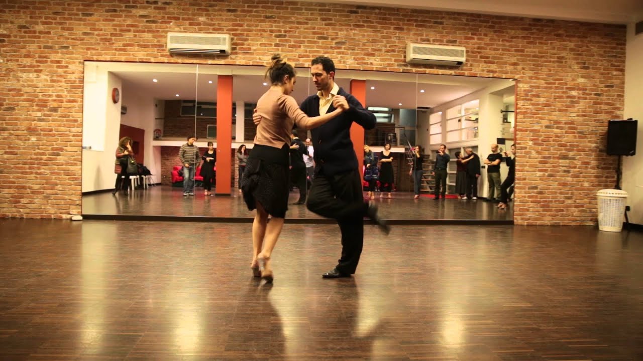 Cristina Scimé e Hernán Brusa _ impro Tango 27.01.2016