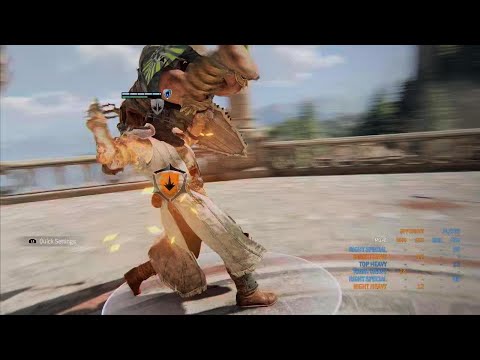 For Honor:  Black Prior - Bulwark Deflect Counter