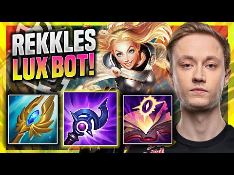 REKKLES IS READY TO PLAY LUX WITH LUDEN'S! - G2 Rekkles Plays Lux ADC vs Aphelios! | Season 11