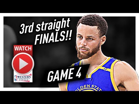 Stephen Curry Full Game 4 Highlights vs Spurs 2017 Playoffs WCF - 36 Pts, 6 Ast, Back to the FINALS!