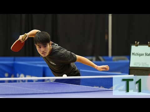 2022 NCTTA Collegiate Nationals - Singles Competition: Semifinals and Finals - Table 1