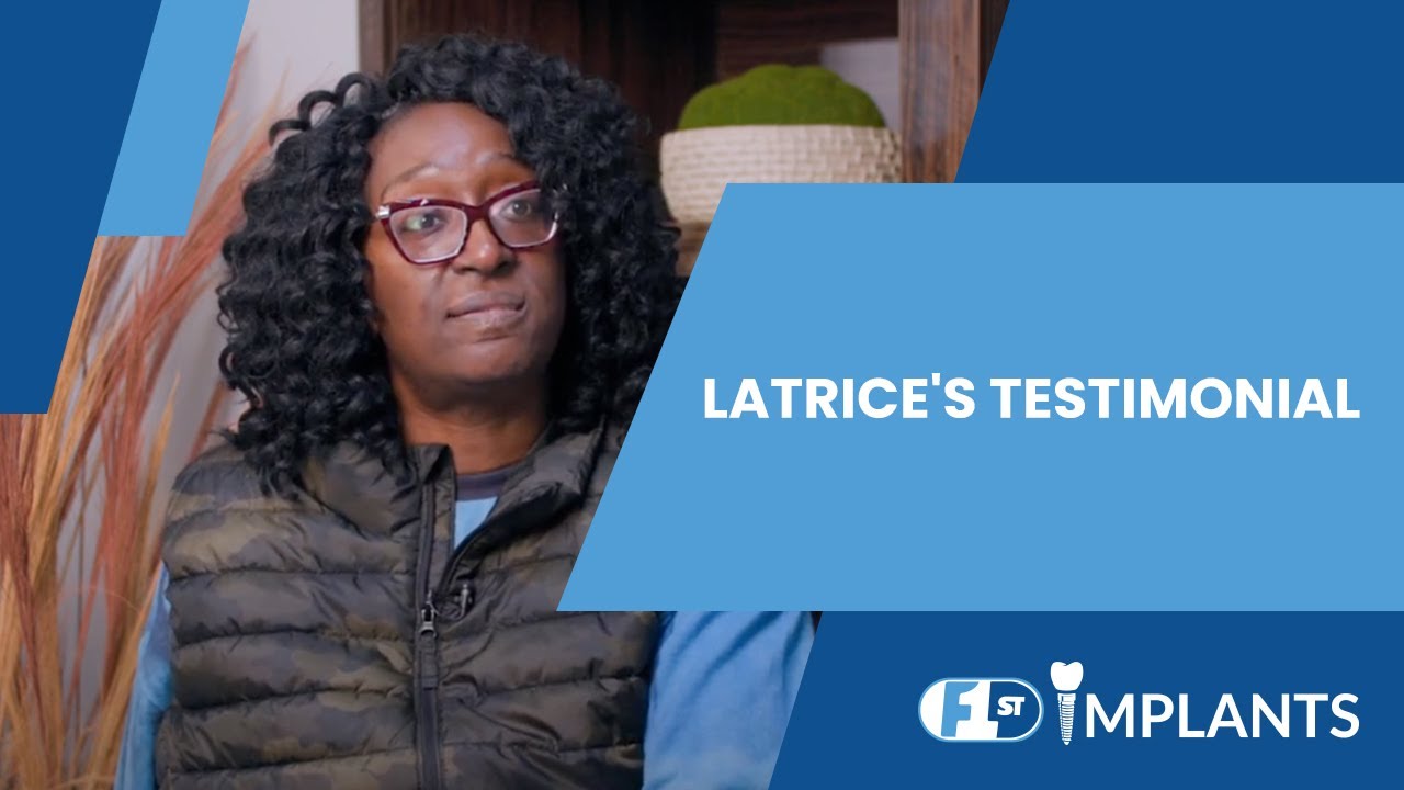 Latrice's Testimonial - 1FD Implant Centers - Chicago & Surrounding Suburbs