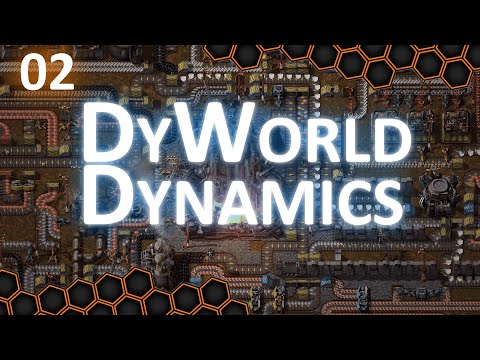 OUR FIRST AUTOMATION | Factorio: DyWorld Dynamics | Let's Play | Episode 2
