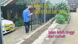 Download lagu Rumah ini lebih rendah dari jalan - Jalan lebih tinggi dari rumah (Rumah lahan miring sawah) mp3