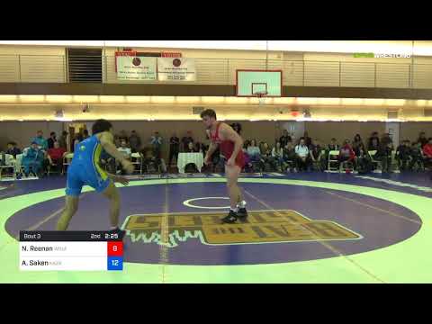 2018 Bill Farrell Memorial International/Men's Freestyle 86 RR Rnd 1 - Nick Reenan (Wolf) Vs. Aitz