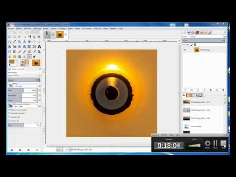 GIMP 8 Tutorial: Mini-Planet Effects