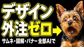 サムネが作れず発信が止まる人へ｜画像生成AIでデザイン外注ゼロにする2026年の全手順