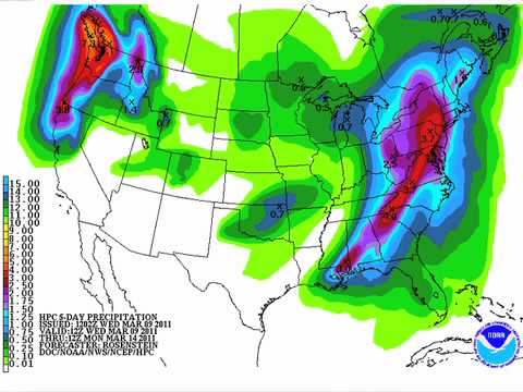 March 9 Weather Xtreme Video - Afternoon Edition