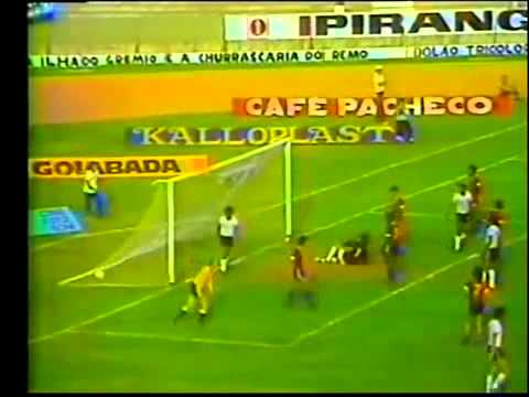 Grêmio 5 x 0 São Borja-Gauchão 1978