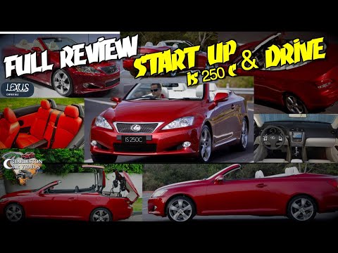 Have You Ever Seen this one? Lexus IS250 C for Convertible ( Hard Top ) Start Up & Drive plus Tour!!