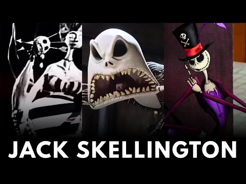 The Evolution of Jack Skellington in DISNEY movies (1982-2025)