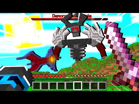 PROVO LA MOD DEI NUOVI BOSS TITANI SU MINECRAFT - ITA