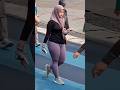 Leggings Ungu Jangan Sampai Lepas Jilbab Hijab
