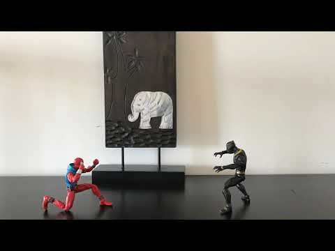 Attack of the Jaguar - Killmonger vs Spiderman & Star Lord