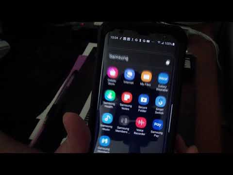 Voice Recorder on a Samsung Galaxy Phone