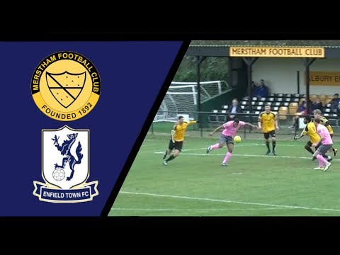 Merstham 1-0 Enfield Town 12/1/19 | Goal Highlights