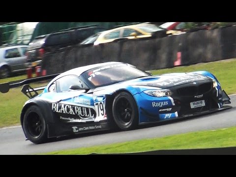 BRUTAL BMW Z4 GT3 Sound - Accelerations, Downshifts & Flybys