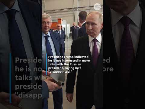 President Donald Trump shortens Russia Ukraine peace deadline to 10 days Shorts